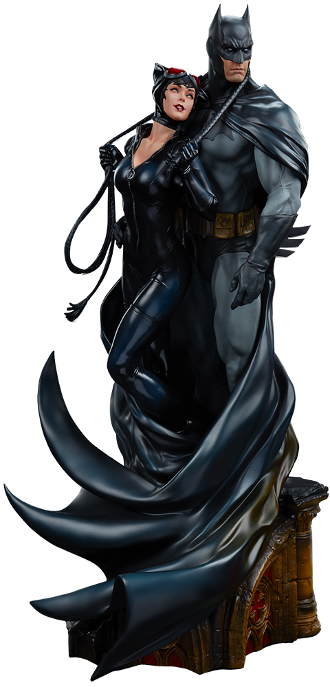 Sideshow Collectibles Batman and Catwoman Diorama