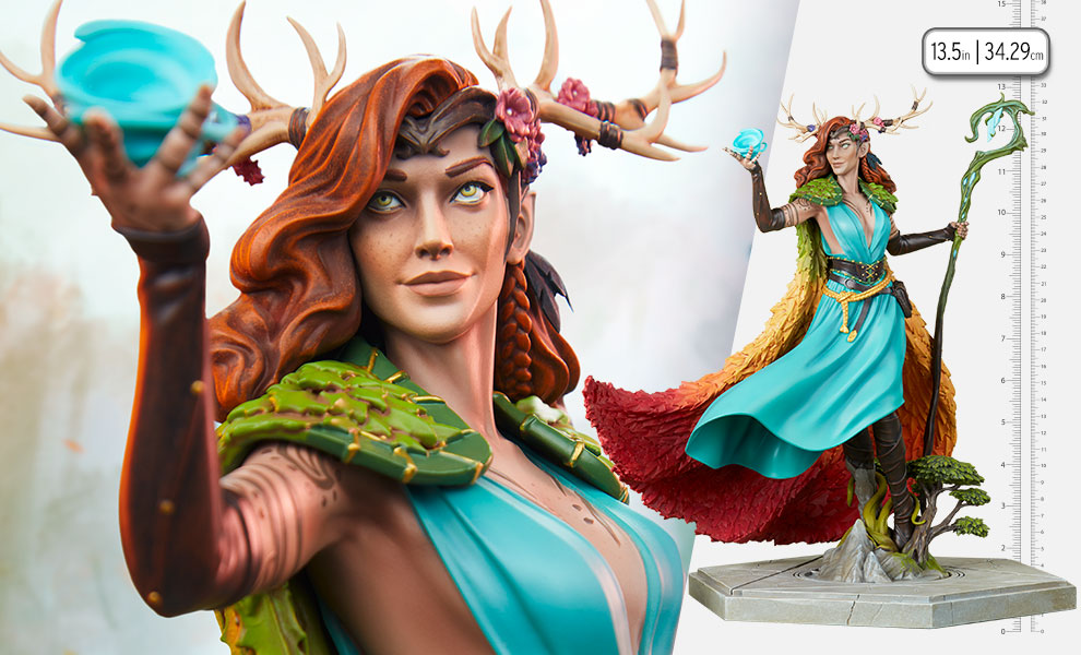 Gallery Feature Image of Keyleth - Vox Machina Statue - Click to open image gallery