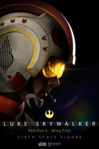 Gallery Image of Luke Skywalker: Red Five X-wing Pilot Sixth Scale Figure