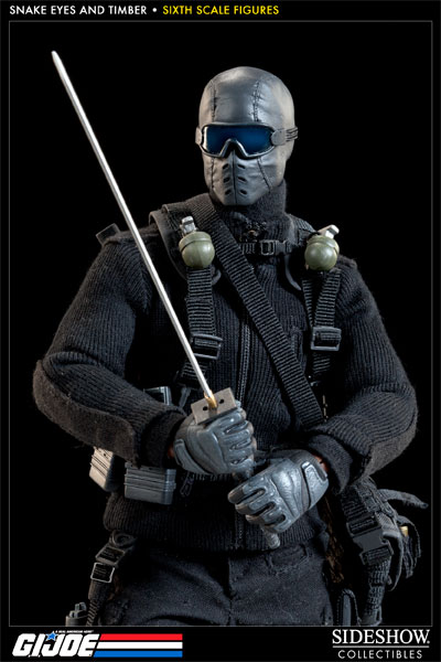 Details about   GI Joe Snake Eyes Commando EXCLUSIVE by Sideshow Collectibles 