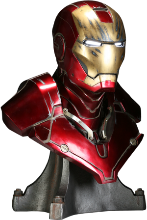 Marvel Iron Man Life-Sized Bust by Sideshow | Sideshow Collectibles