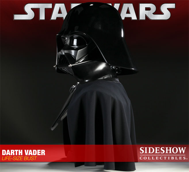 sideshow darth vader life size bust