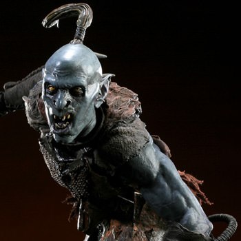SIDESHOW TOY ロードオブザリング　オーク Orc スタチュー完成品 The Lord of the Rings Black Orc of Mordor Premium Format™ Figure