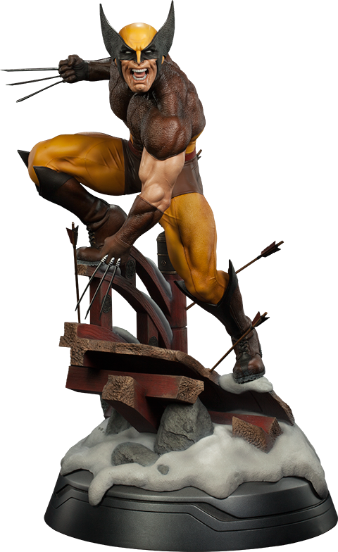 Sideshow Collectibles Wolverine - Brown Costume Premium Format™ Figure