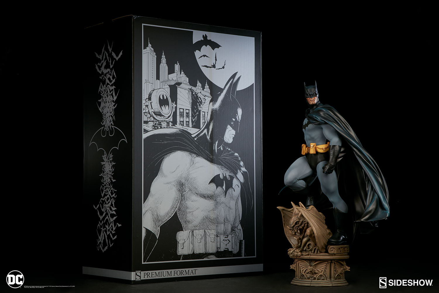 Batman premium edition. Бэтмен премиум коллекция. Коллекционная статуя 1/4 Scale. Sideshow Bullseye Statue Exclusive Edition. Dark Duck фигурка коллекционная.