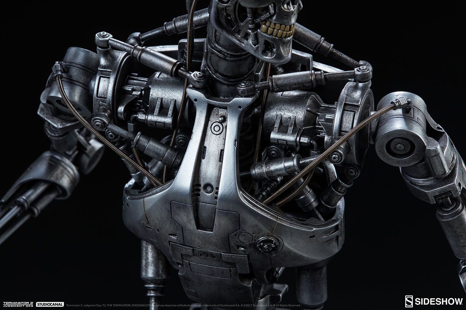 Terminator Terminator T 800 Endoskeleton Maquette By Sidesho