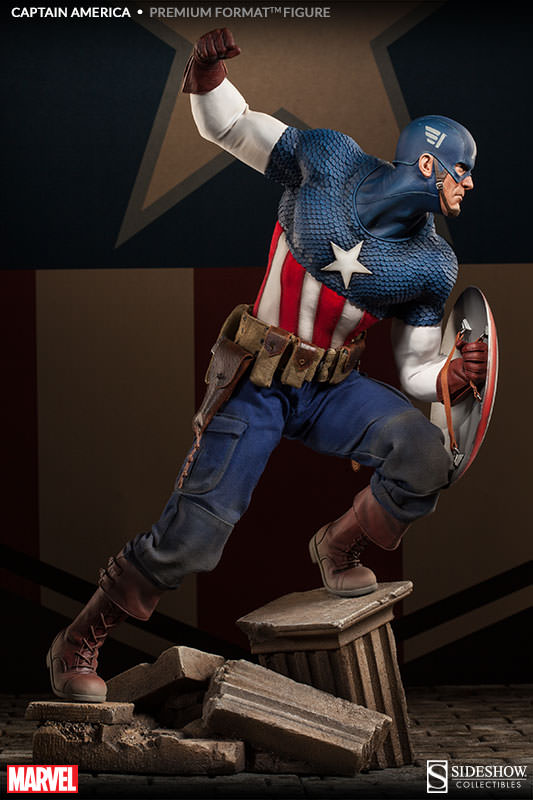 captain america premium format figure