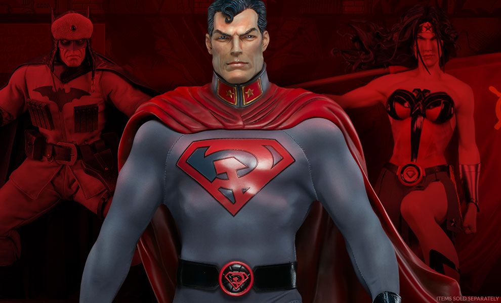 Gallery Feature Image of Superman - Red Son Premium Format™ Figure - Click to open image gallery