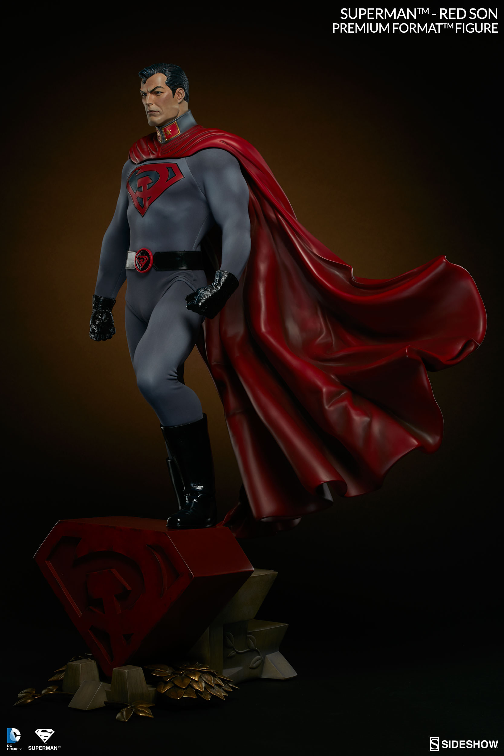 batman red son statue