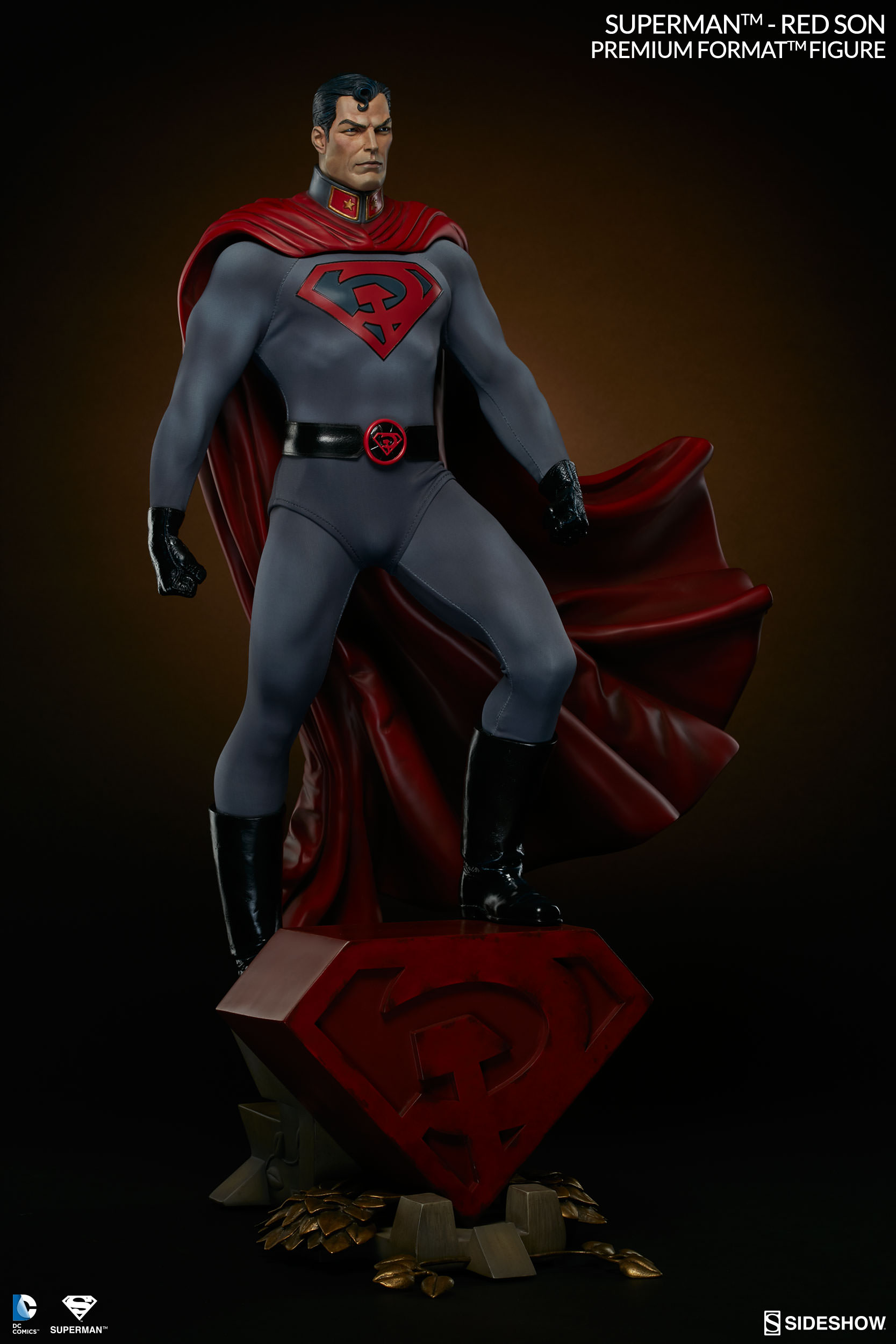 red son superman figure