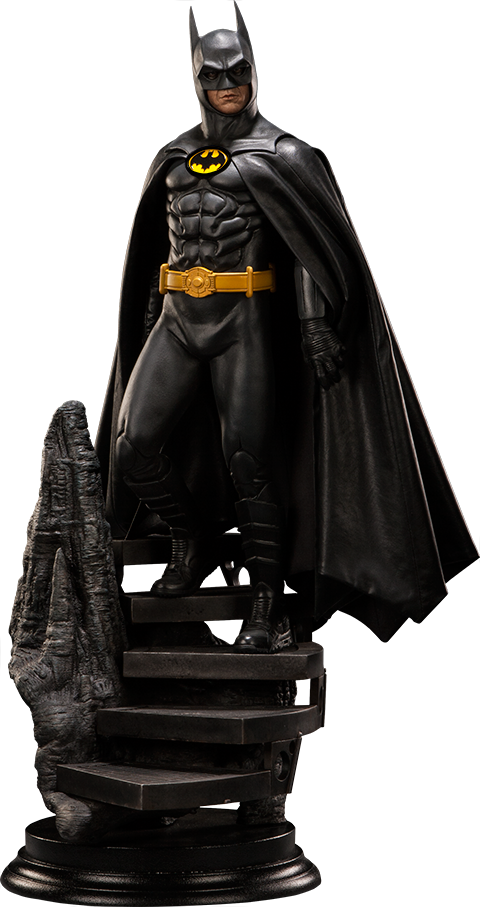 michael keaton batman statue