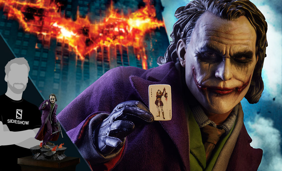 Gallery Feature Image of The Joker The Dark Knight Premium Format™ Figure - Click to open image gallery
