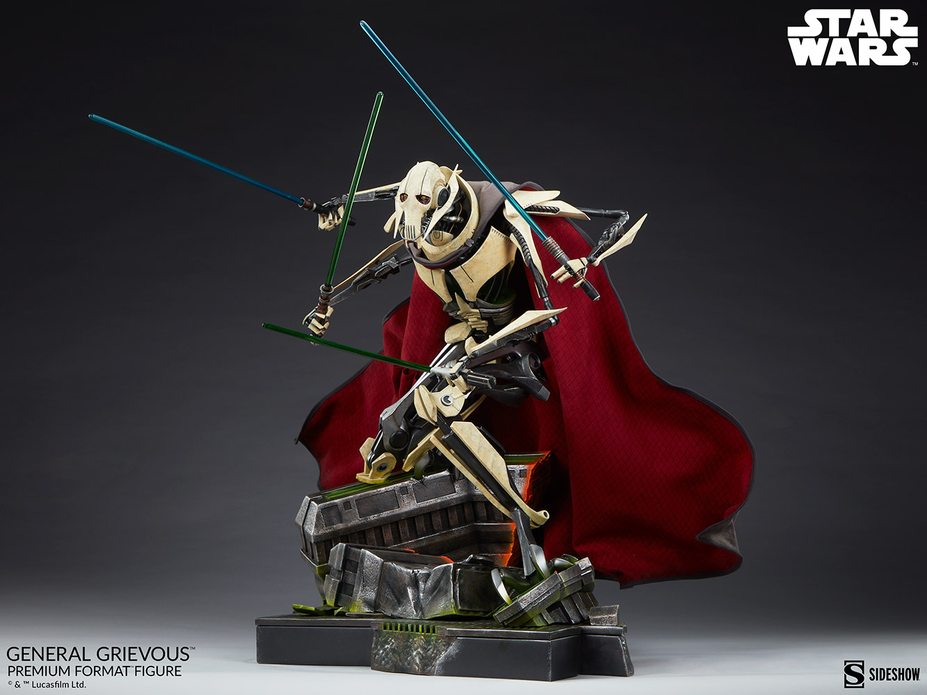 Star Wars: Revenge of the Sith : General Grievous Premium Format Figure General-grievous_star-wars_gallery_6155e6605df1e