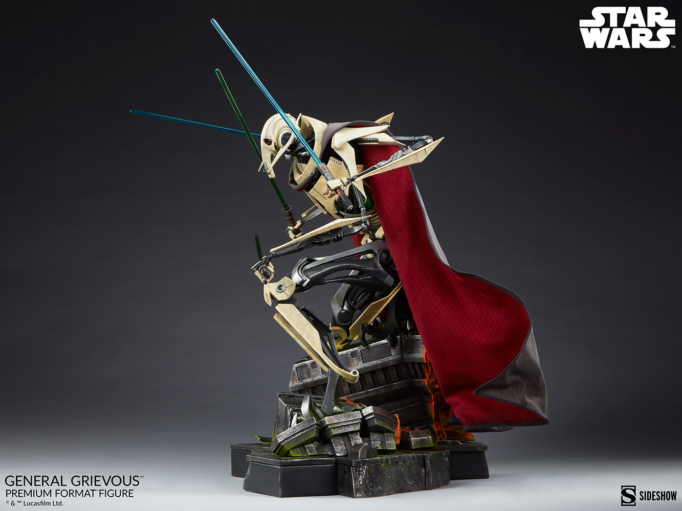 Star Wars: Revenge of the Sith : General Grievous Premium Format Figure General-grievous_star-wars_gallery_6155e660b6e7b