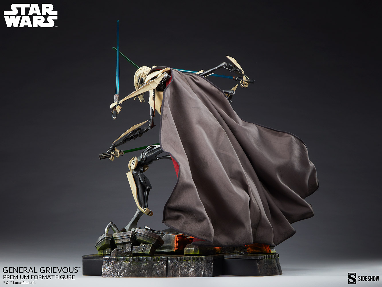 Star Wars: Revenge of the Sith : General Grievous Premium Format Figure General-grievous_star-wars_gallery_6155e6611810d