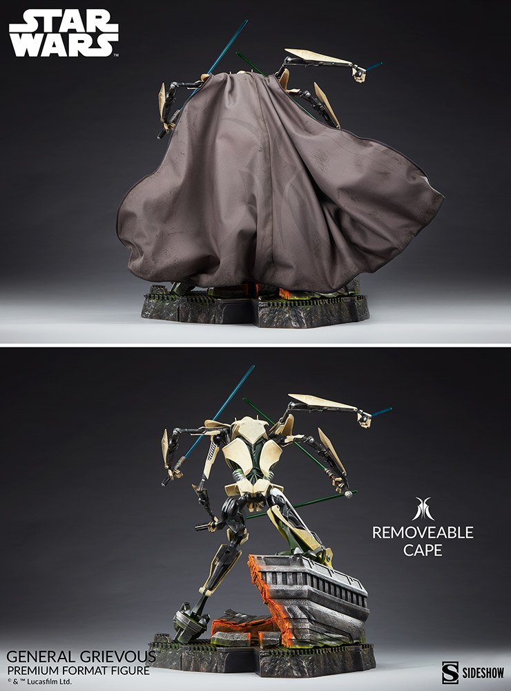 Star Wars: Revenge of the Sith : General Grievous Premium Format Figure General-grievous_star-wars_gallery_6155e66177d63