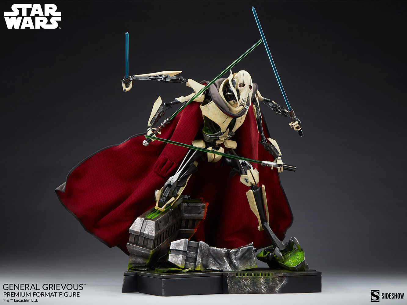 Star Wars: Revenge of the Sith : General Grievous Premium Format Figure General-grievous_star-wars_gallery_6155e6623f0c5