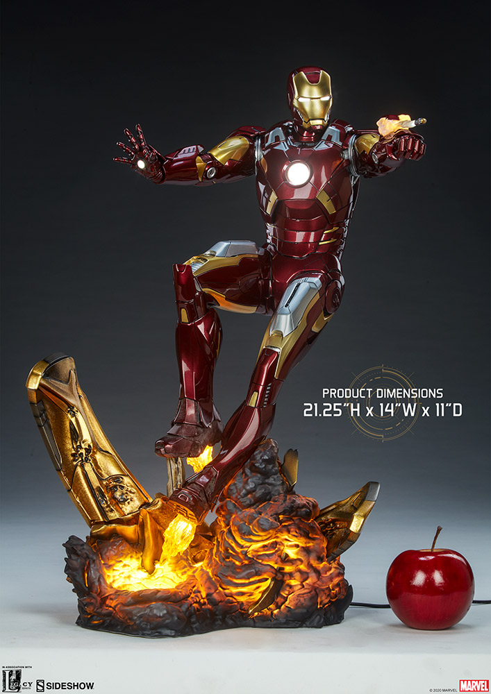 Iron Man Mark VII Maquette by Sideshow 