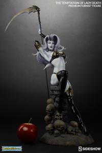 Gallery Image of The Temptation of Lady Death Premium Format™ Figure
