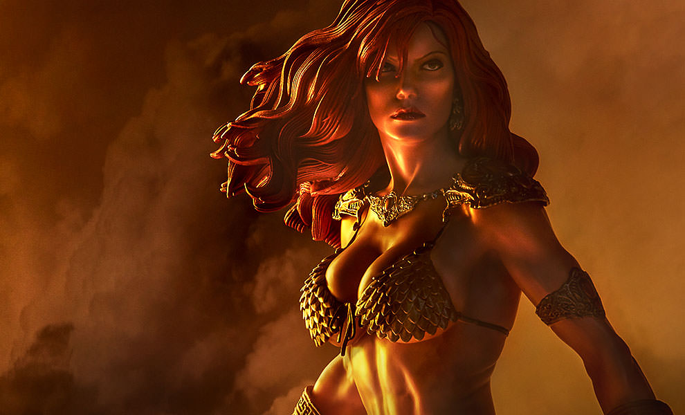 Gallery Feature Image of Red Sonja She-Devil with a Sword Premium Format™ Figure - Click to open image gallery