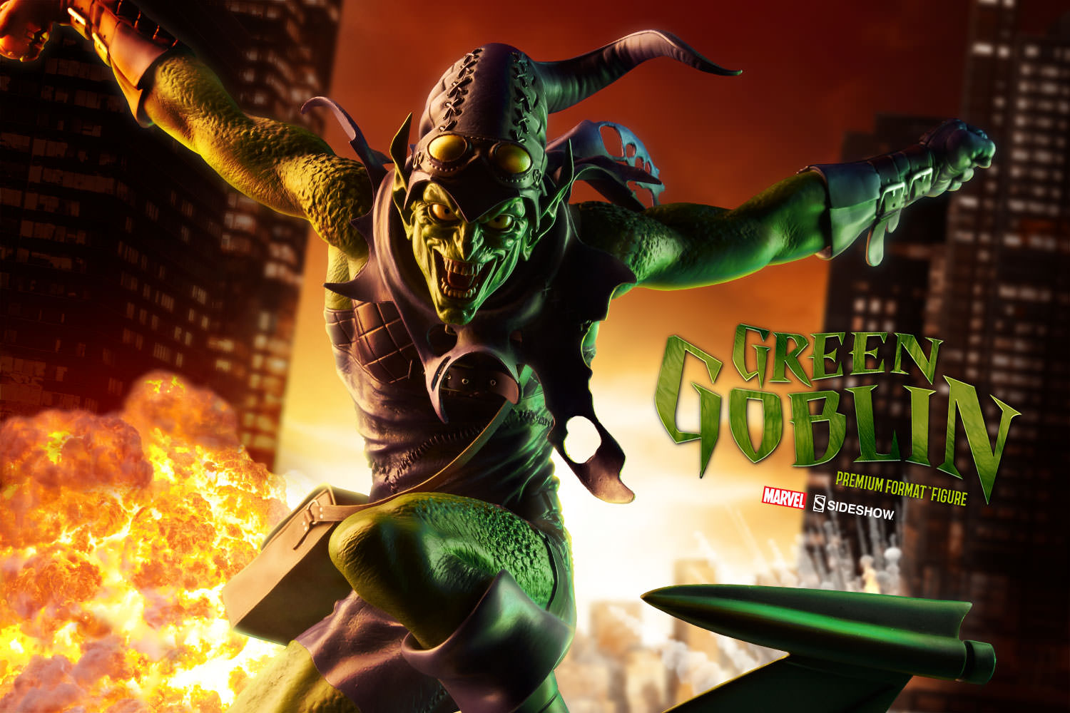 venomized green goblin pin