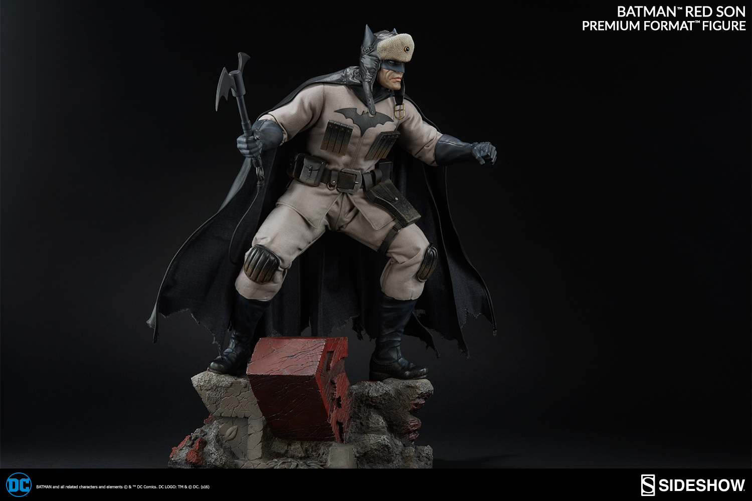 batman red son statue