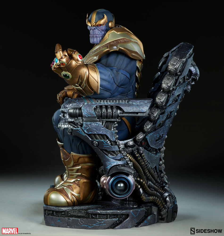 sideshow thanos on throne exclusive