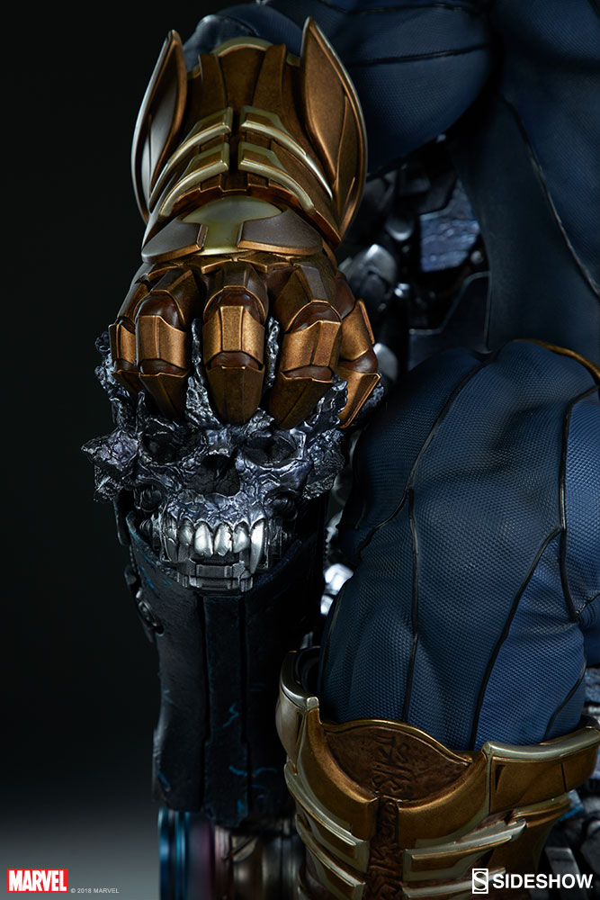 sideshow thanos on throne