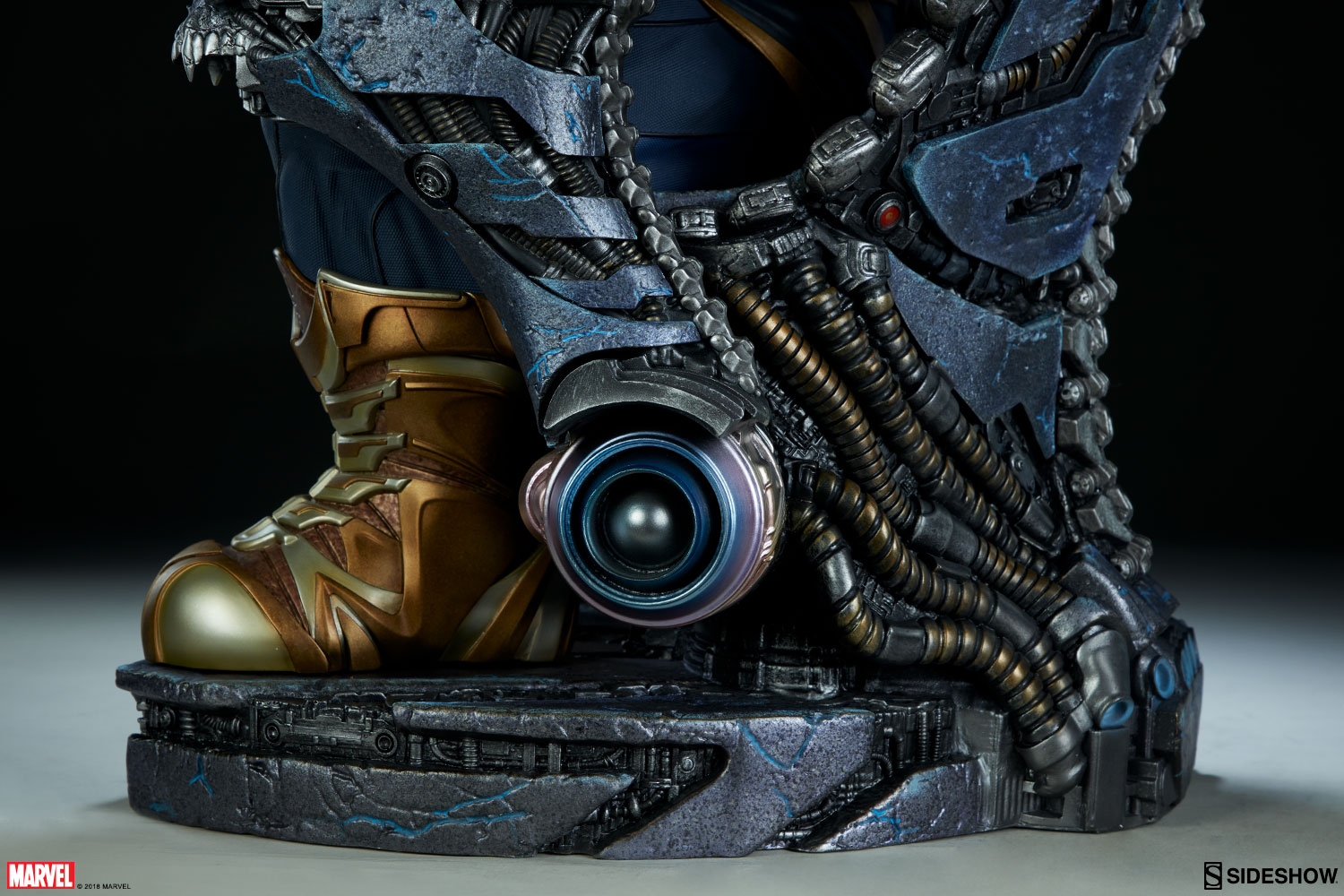 sideshow thanos on throne