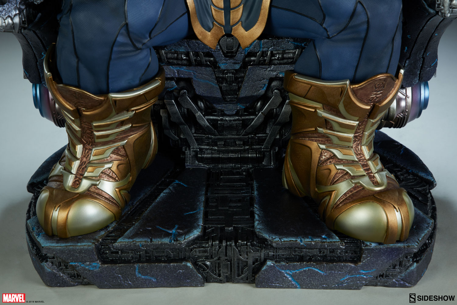 sideshow thanos on throne