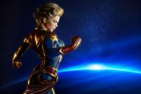 Gallery Image of Captain Marvel Premium Format™ Figure