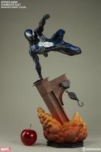 sideshow symbiote spiderman premium format