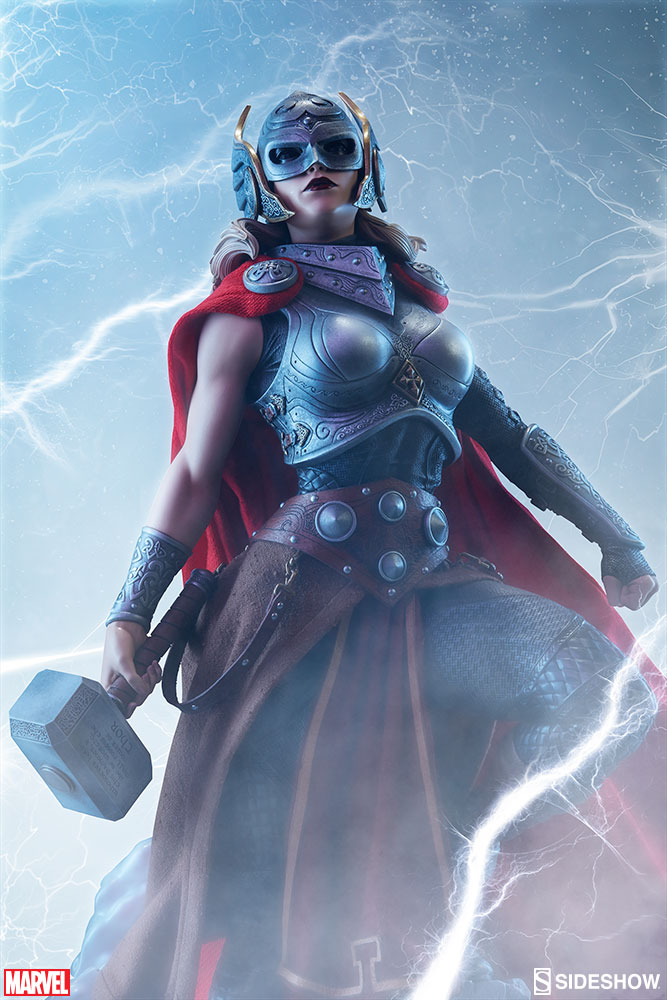 Marvel Thor Jane Foster Premium Format Tm Figure By Sidesho Sideshow Collectibles