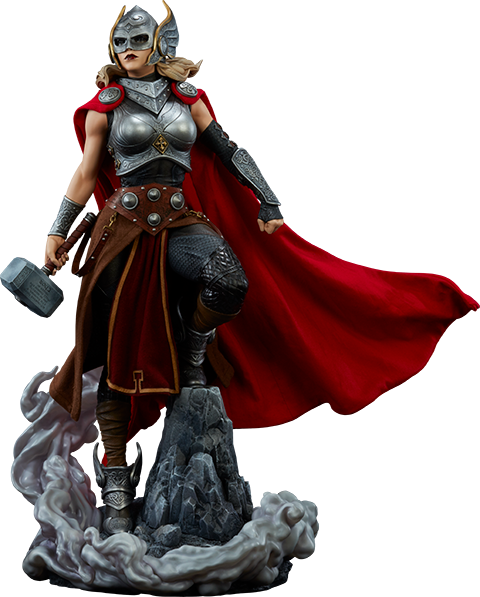 Marvel Thor Jane Foster Premium Format Tm Figure By Sidesho Sideshow Collectibles