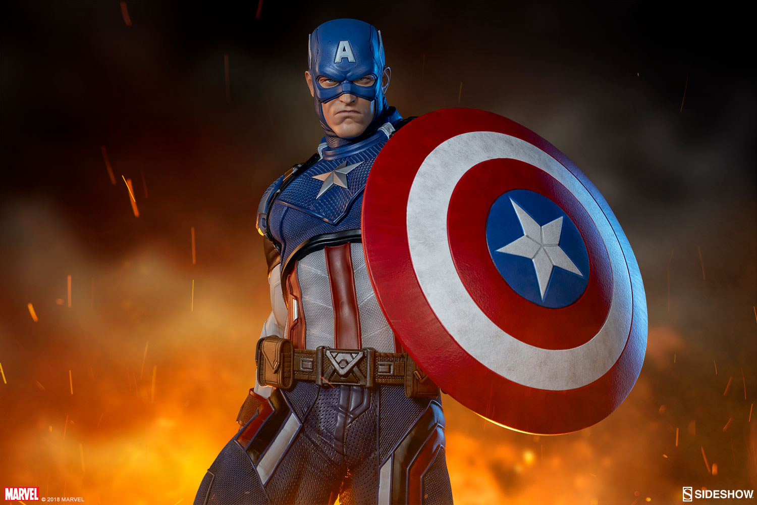 Captain America Premium Format Figure Sideshow Collectibles