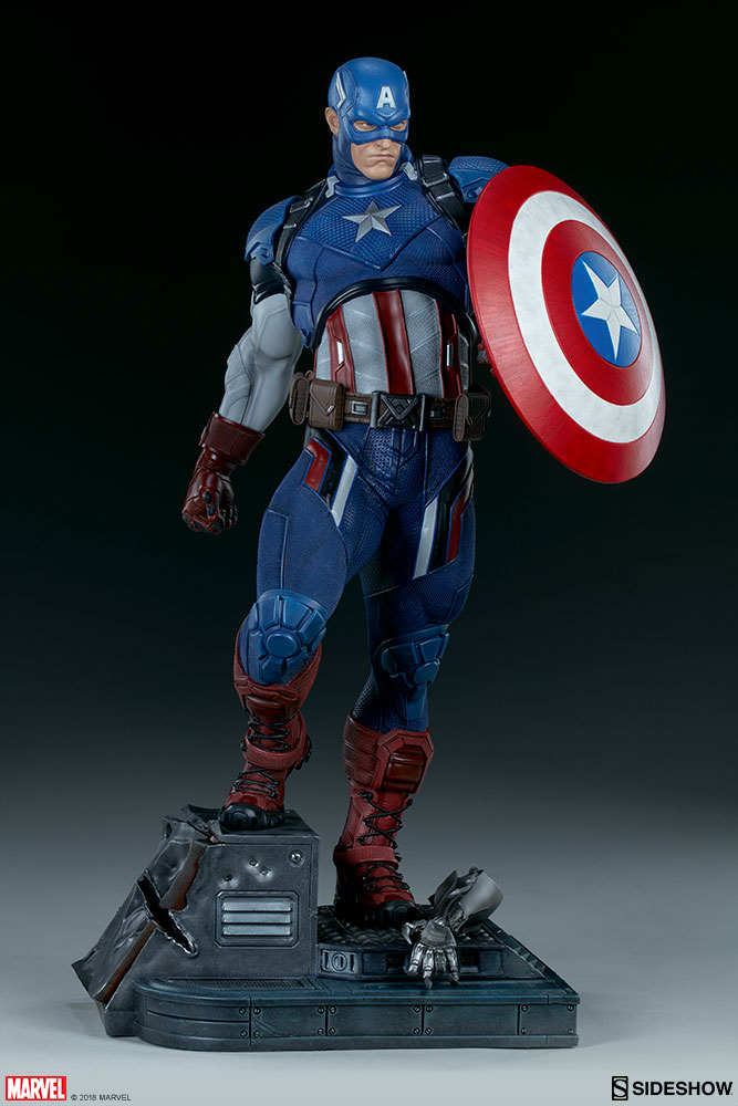 captain america premium format figure