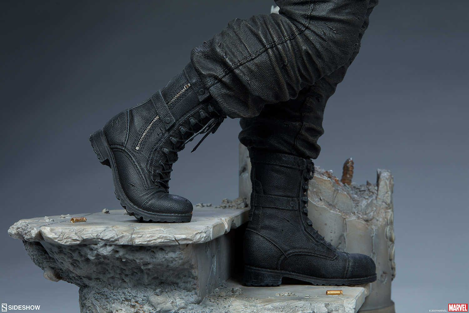 punisher combat boots