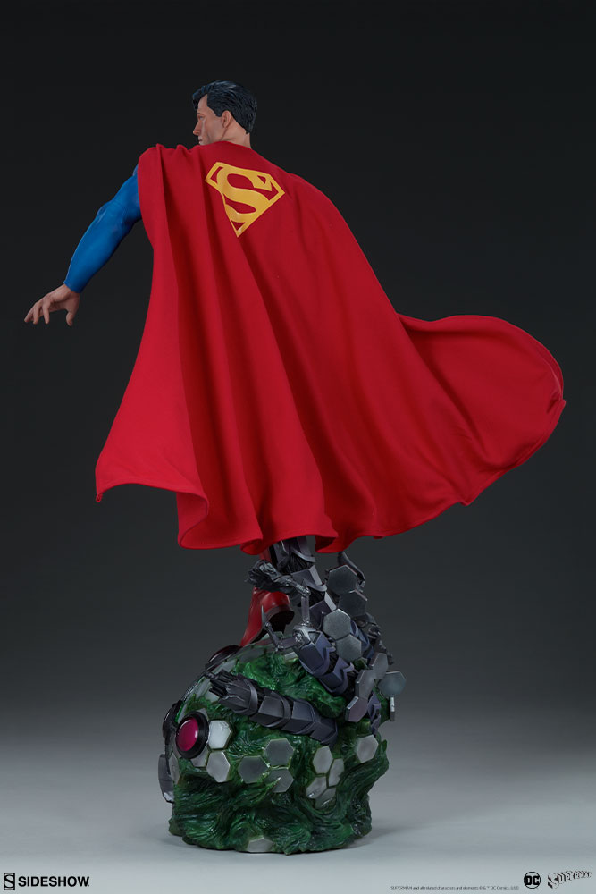 superman statue sideshow