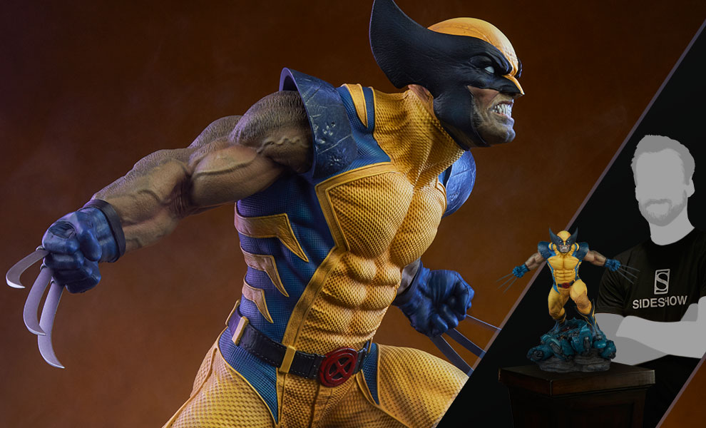 Marvel Side-show Wolverine Premium Format Exclusive X-Men ActionFigure 9/" Toys