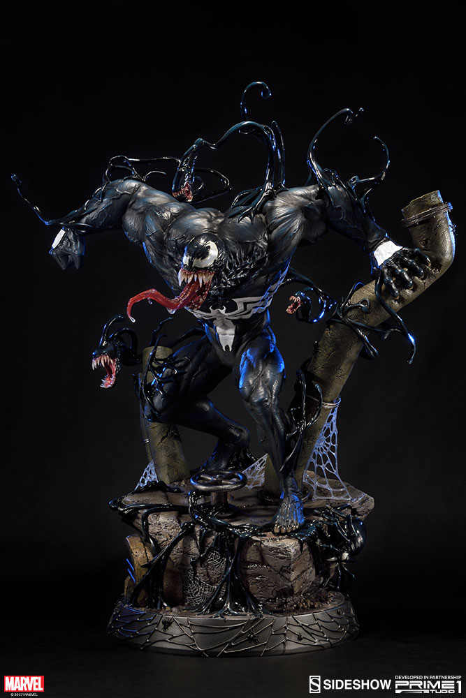 spider man 3 venom statue
