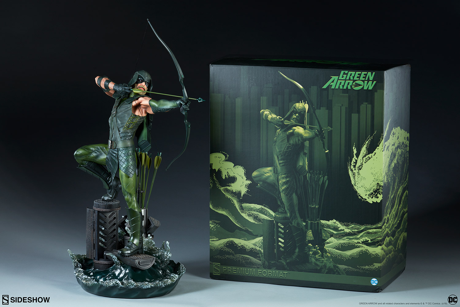 sideshow collectibles green arrow