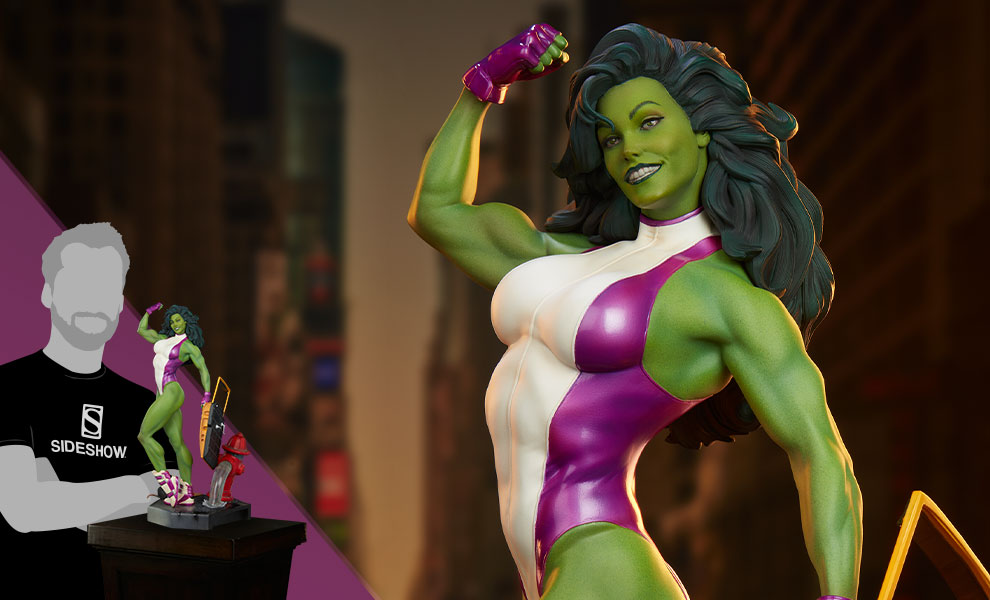 Gallery Feature Image of She-Hulk Statue - Click to open image gallery