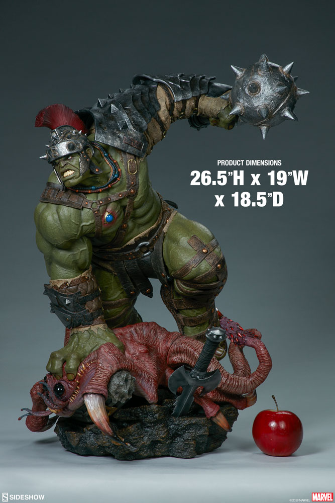 hulk sideshow maquette