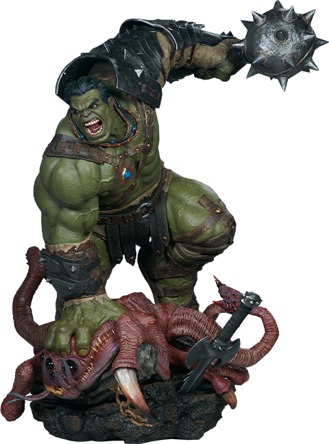 hulk sideshow maquette