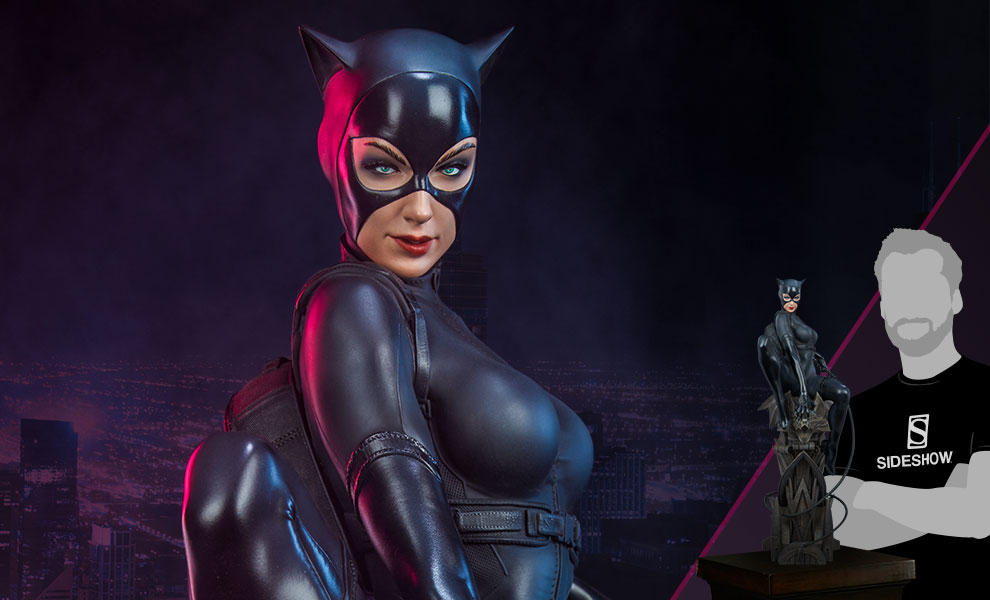 Sideshow 1/6 Scale Catwoman SM Leather Whip Model for 12" Action Figure 