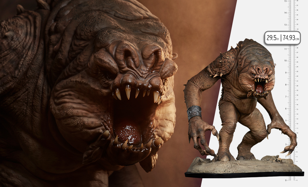 Star Wars Return of the Jedi RANCOR STATUE by Sideshow Collectibles LE 2000  - O'Smiley's Dolls & Collectibles, LLC