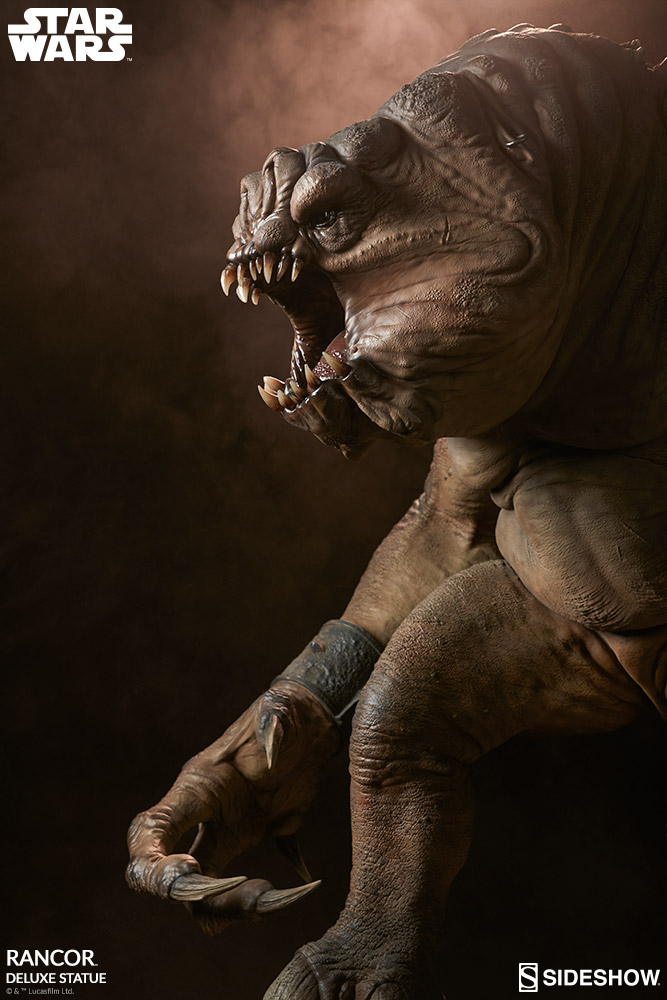 rancor deluxe statue