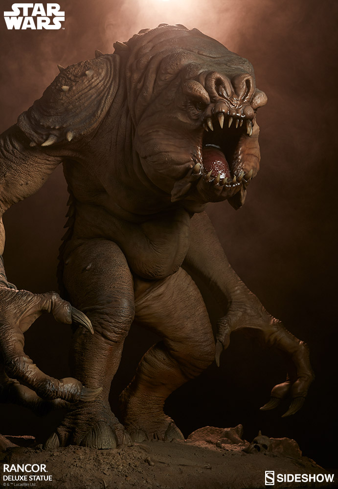 rancor deluxe statue