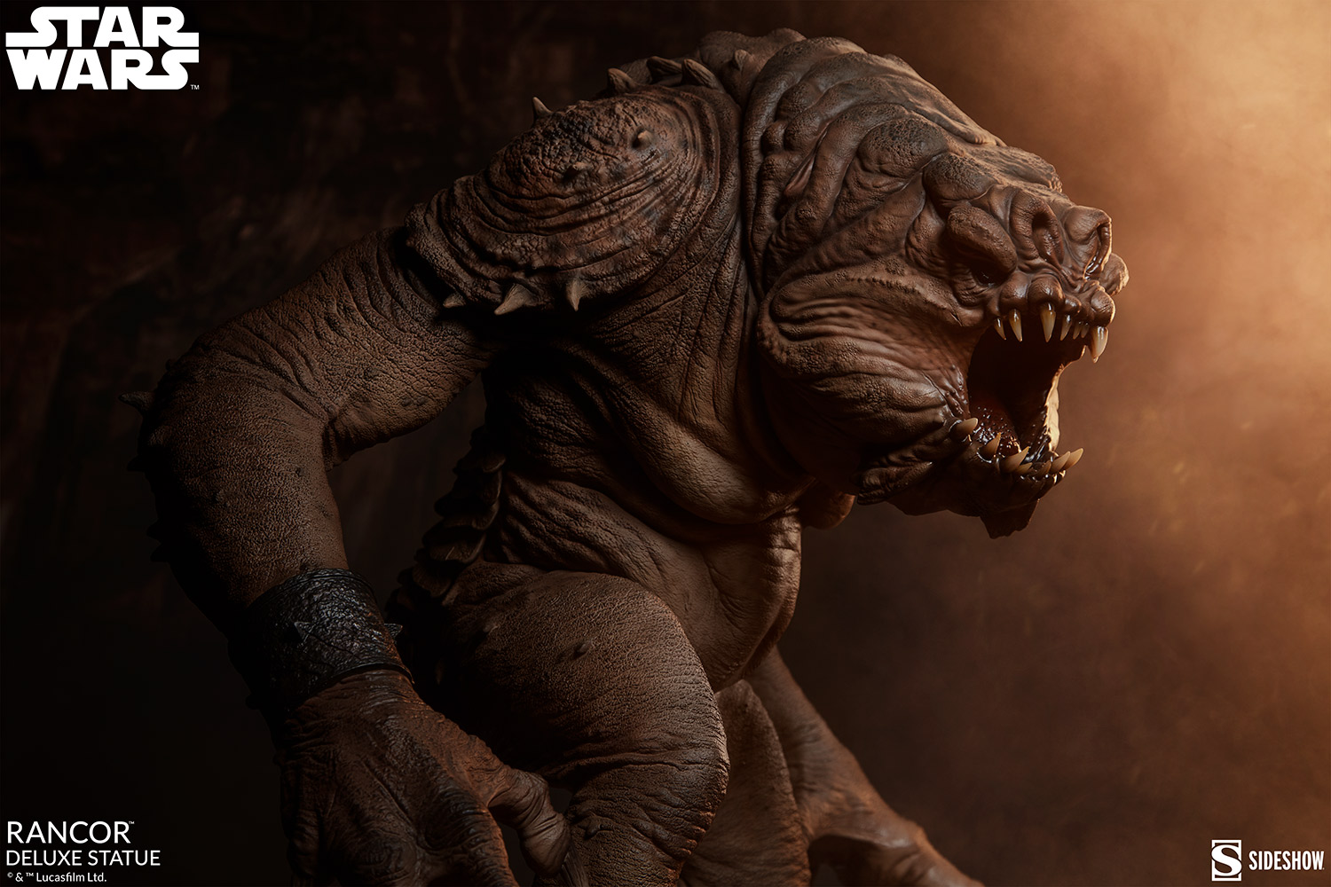 rancor deluxe statue