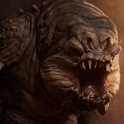 Unboxing Rancor Deluxe Statue